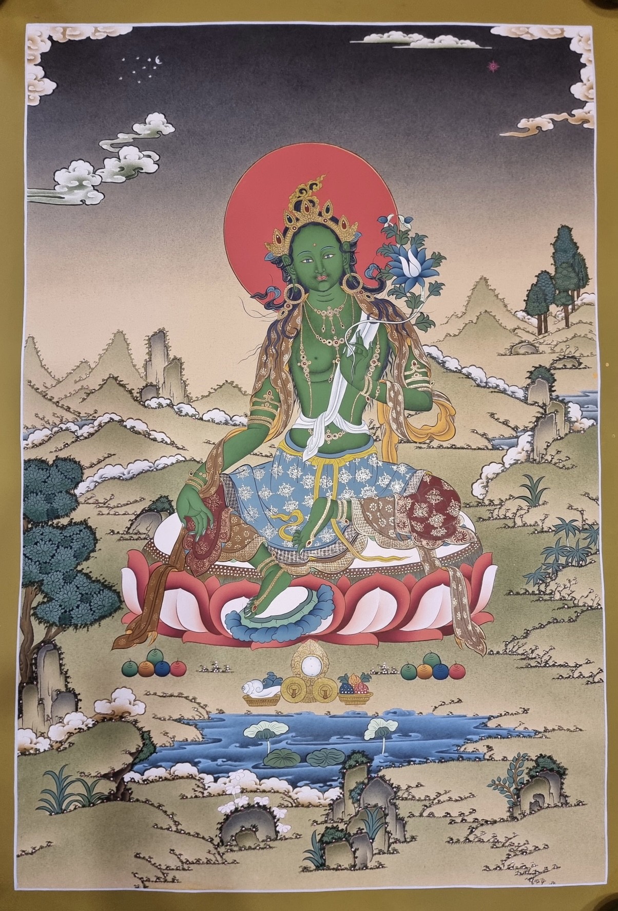 Green tara
