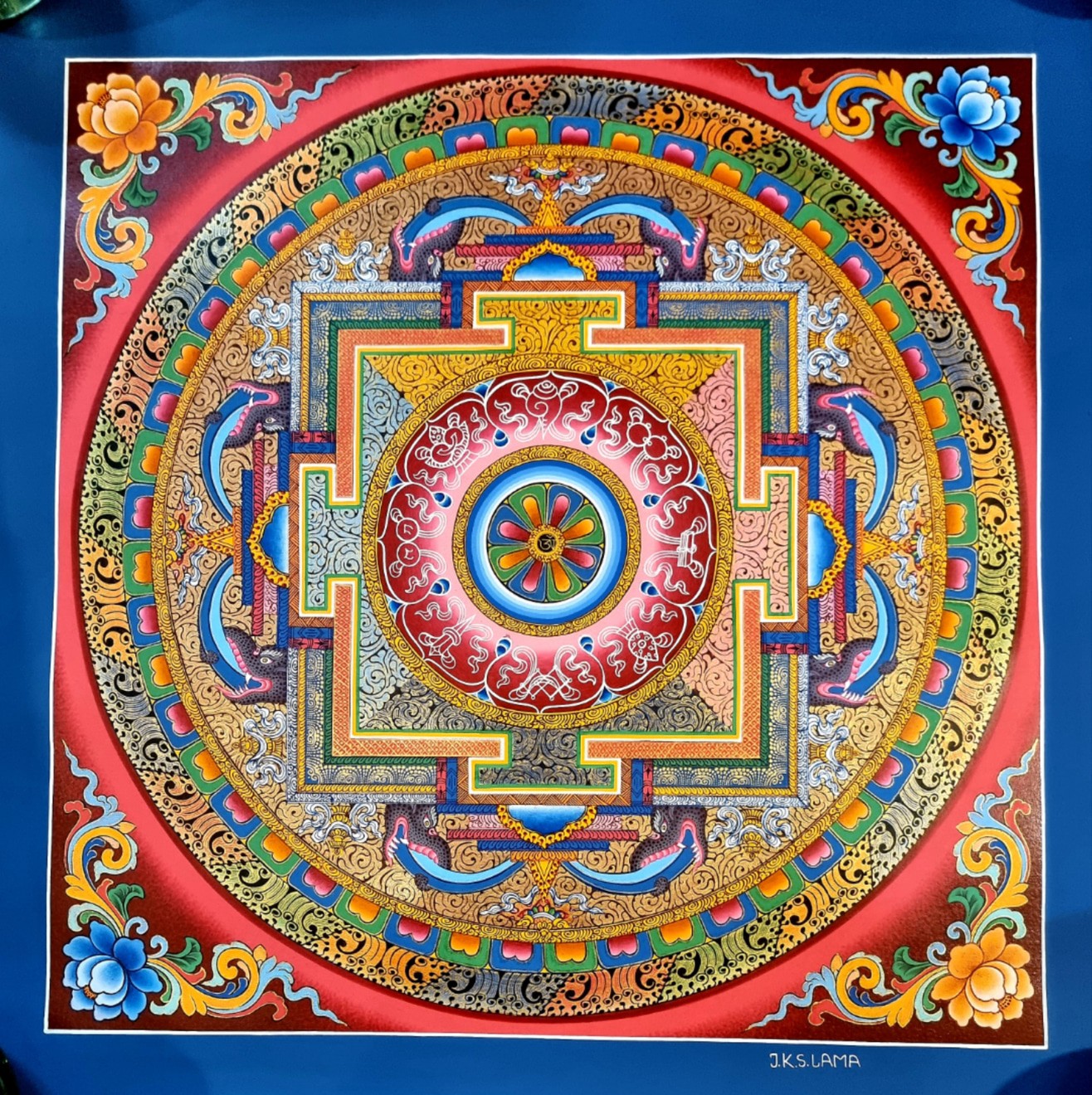 Asthamangal Mandala